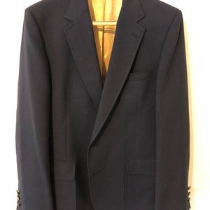 Izod Lacoste Mens Navy Blazer w/ gold buttons